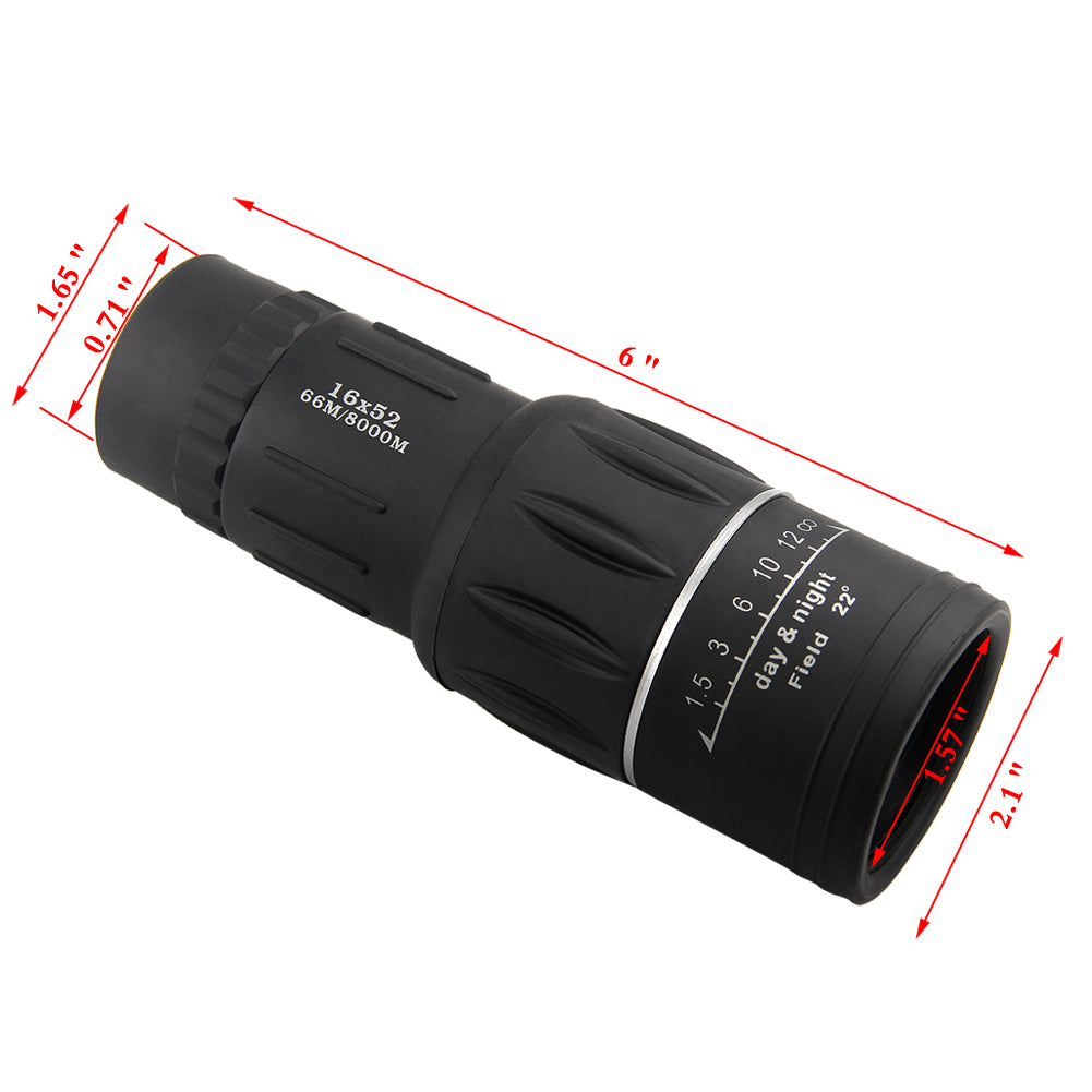 HD 16X OPTICAL ZOOM LENS